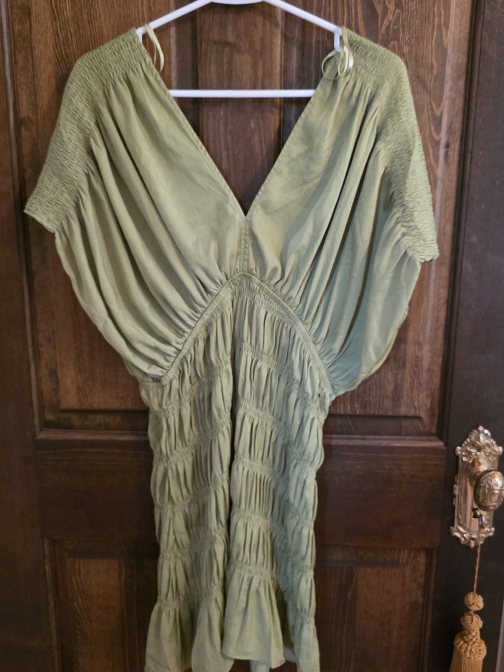 Light Green Summer Mini Dress